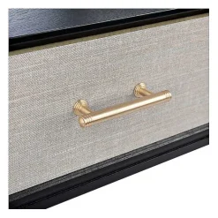 Online Kirklands Home Serena 2-Drawer Console Table Black