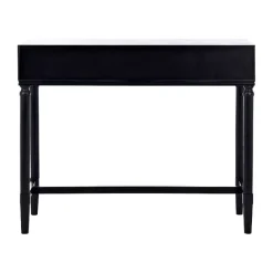 Online Kirklands Home Serena 2-Drawer Console Table Black