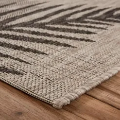 Online Kirklands Home Shaded Palms Captiva Outdoor Area Rug, 5x7