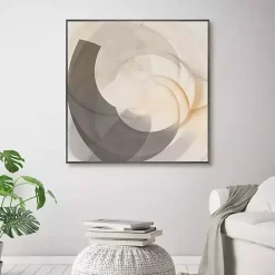 Clearance Kirklands Home Shadow Swoop Framed Canvas Art Print