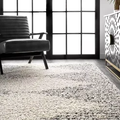 Sale Kirklands Home Shattered Diamonds Scarlette Area Rug, 5x7