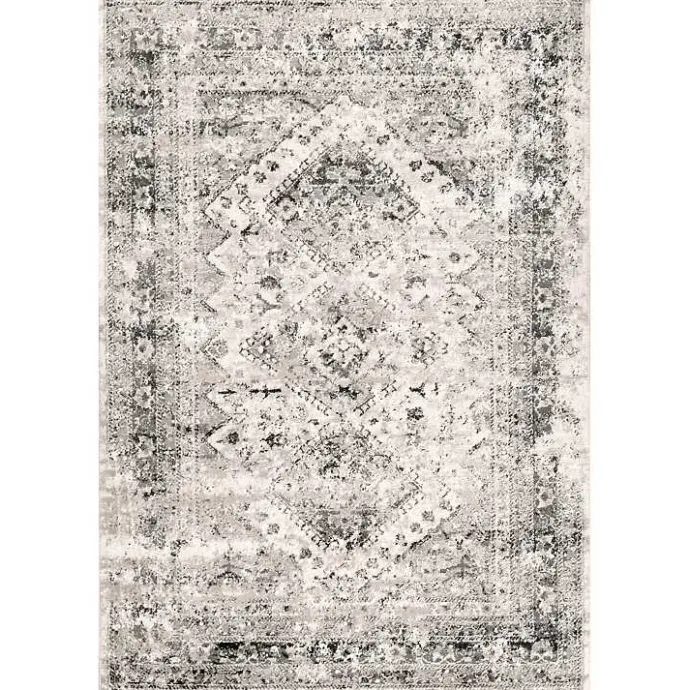 New Kirklands Home Shauna Vintage Speckled Area Rug, 5x8
