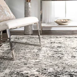 New Kirklands Home Shauna Vintage Speckled Area Rug, 5x8