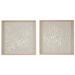 Hot Kirklands Home Shell Design Shadow Box 2-pc. Wall Art