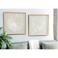 Hot Kirklands Home Shell Design Shadow Box 2-pc. Wall Art