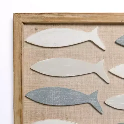 Sale Kirklands Home Shoalmate Fish Wood Wall Plaque