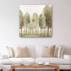 Clearance Kirklands Home Silent Fall Canvas Art Print Green
