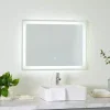 Discount Kirklands Home Silver Adjustable LED Wall Mirror