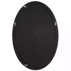 Clearance Kirklands Home Silver and Gold Carlton Oval Wall Mirror