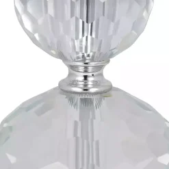 Online Kirklands Home Silver Crystal Orb Table Lamps, Set of 2 White