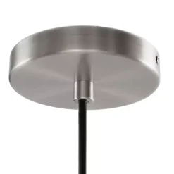New Kirklands Home Glass Avalon Pendant Light Silver