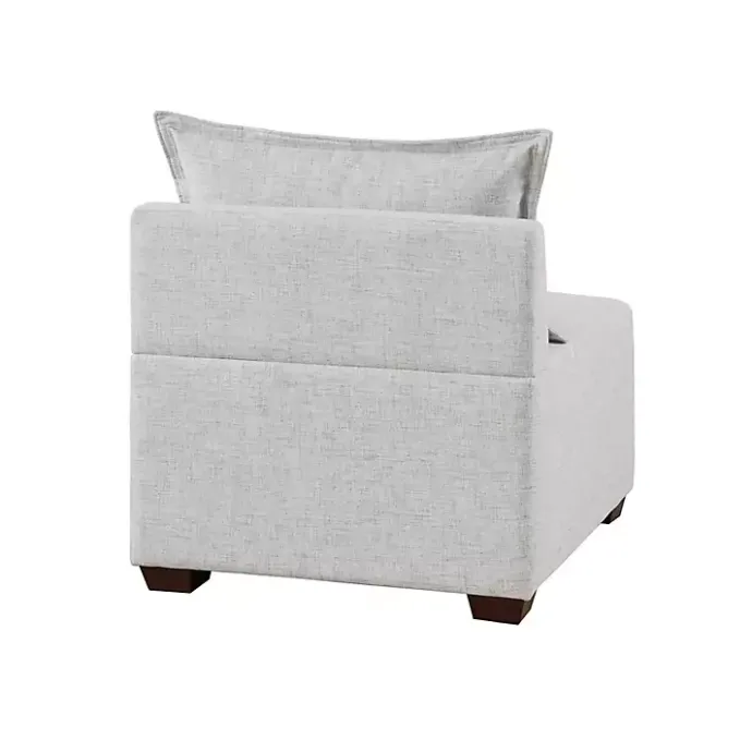 Hot Kirklands Home Silver Modular Armless Accent Chair Gray
