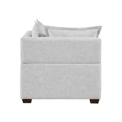 Outlet Kirklands Home Silver Modular Corner Accent Chair Gray