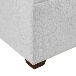 Outlet Kirklands Home Silver Modular Corner Accent Chair Gray