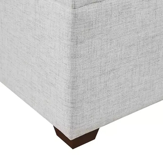 Outlet Kirklands Home Silver Modular Corner Accent Chair Gray
