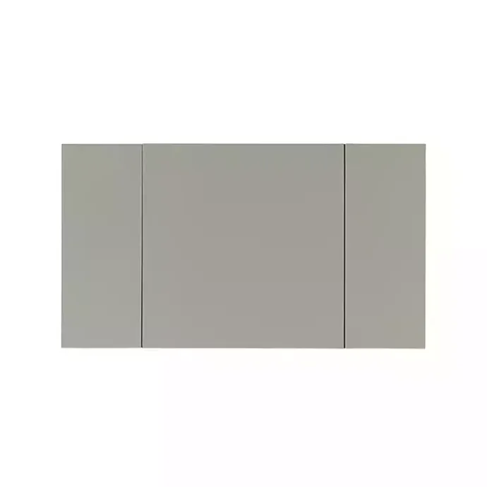 Kirklands Home Silver Harper Flip-Top 2-pc. Vanity Set Gray