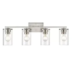 Kirklands Home Metal Modern Vanity Light Silver