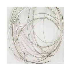 Hot Kirklands Home Metal Wire Abstract Wall Plaque Silver