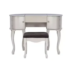 Online Kirklands Home Silver Paloma Flip-Top 2-pc. Vanity Set Gray