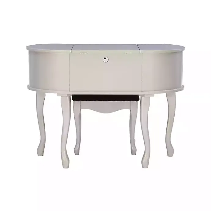 Online Kirklands Home Silver Paloma Flip-Top 2-pc. Vanity Set Gray