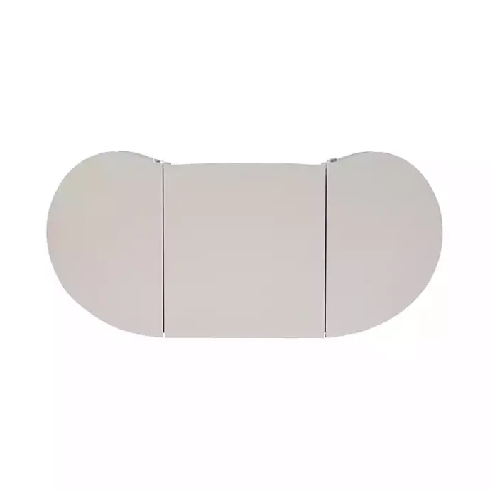 Online Kirklands Home Silver Paloma Flip-Top 2-pc. Vanity Set Gray