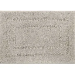 Best Kirklands Home Silver Reversible Cotton Bath Mat, 60 in. Gray