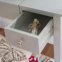 Outlet Kirklands Home Silver Virginia Butterfly 2-pc. Vanity Set Gray