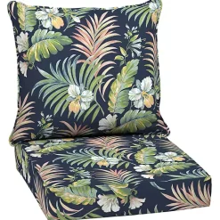 Discount Kirklands Home Simone Tropical 2-pc. Outdoor Deep Seat Cushion