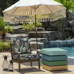 Discount Kirklands Home Simone Tropical 2-pc. Outdoor Deep Seat Cushion