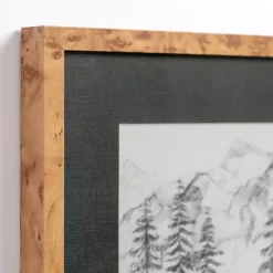 Discount Kirklands Home Sketched Snowscape Framed Art Print