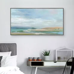 Best Kirklands Home Sky From The Bay Framed Canvas Art Print Multi
