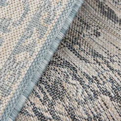 Hot Kirklands Home Sky Medallion Lava Indoor/Outdoor Area Rug, 6x9 Blue
