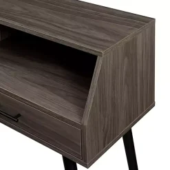 Sale Kirklands Home Slate 2-Drawer Henry Console Table Gray