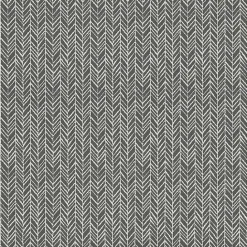 Outlet Kirklands Home Slate Herringbone Outdoor Seat Cushions, Set of 2 Gray
