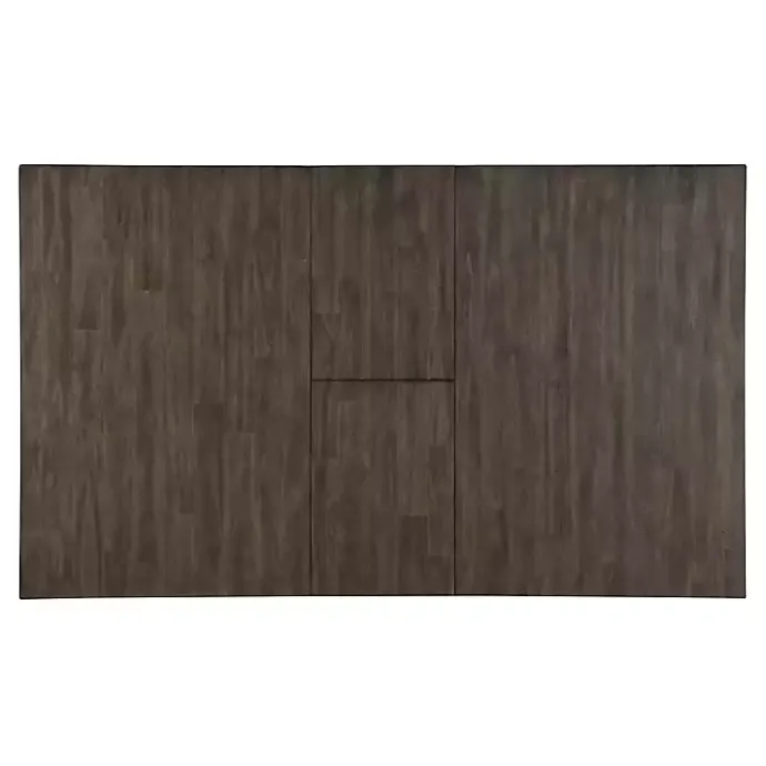 Best Kirklands Home Smoked Alabaster and Honey Wood Dining Table