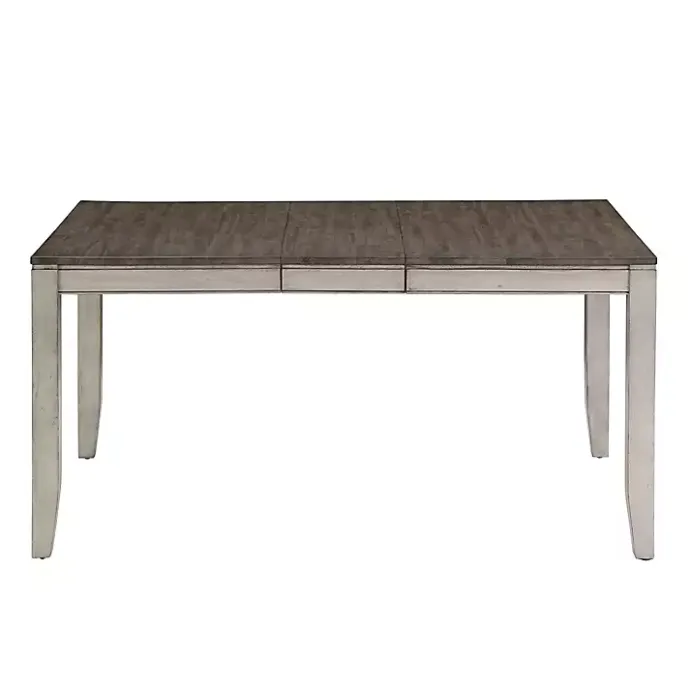 Best Kirklands Home Smoked Alabaster and Honey Wood Dining Table