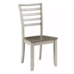 Online Kirklands Home Smoked Honey and Alabaster Dining Chairs, Set of 2