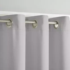 Hot Kirklands Home Smoky Blackout Curtain Panel Set, 84 in. Gray