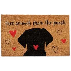 Online Kirklands Home Smooch from the Pooch Coir Doormat