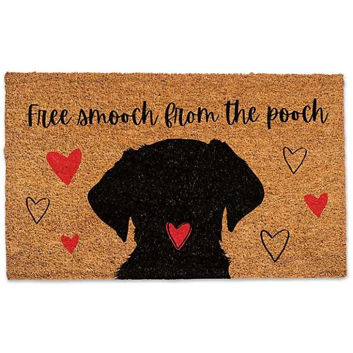 Online Kirklands Home Smooch from the Pooch Coir Doormat