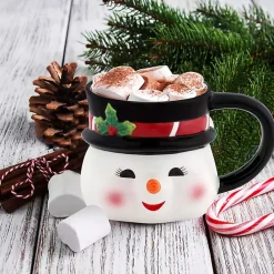 Discount Kirklands Home Snowman Christmas Mug