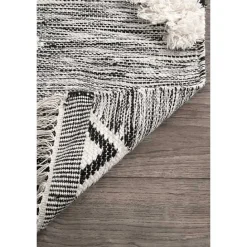 Outlet Kirklands Home Sofia Moroccan Fringe Area Rug, 8x10 Gray