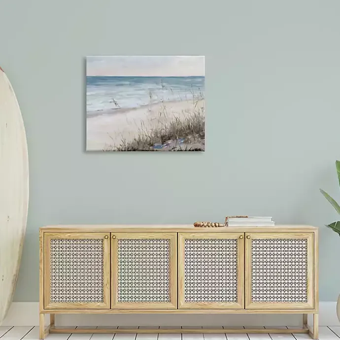 Discount Kirklands Home Soft Beach Canvas Art Print, 40x30 Blue