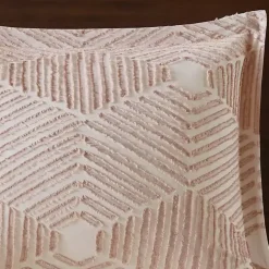 Best Kirklands Home Soft Pink Tufted King 3-pc. Comforter Set