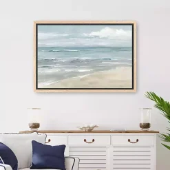 Online Kirklands Home Soft Solace Beach Framed Canvas Art Print