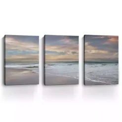 Kirklands Home Soft Twilight Canvas Art Prints, 32x48, Set of 3 Multi