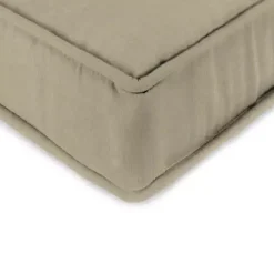 Online Kirklands Home Solid Beige Outdoor Deep Seat Cushion Tan