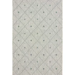 New Kirklands Home Solitaire Sun Shower Outdoor Area Rug, 7x9