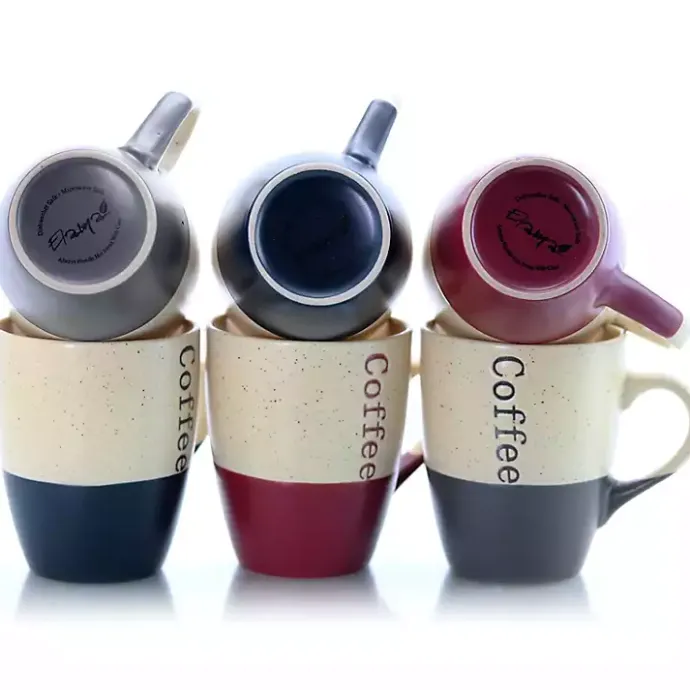 Online Kirklands Home Speckled 6-pc. Coffee Mugs with Stand