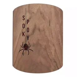 Online Kirklands Home Spooky Spider Walnut Halloween Cutting Board Brown